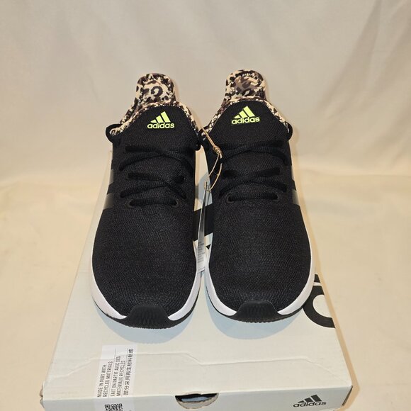 Adidas Cloudfoam Pure SPW Women's Size 9, Black w/Leopard New in box - Picture 3 of 9